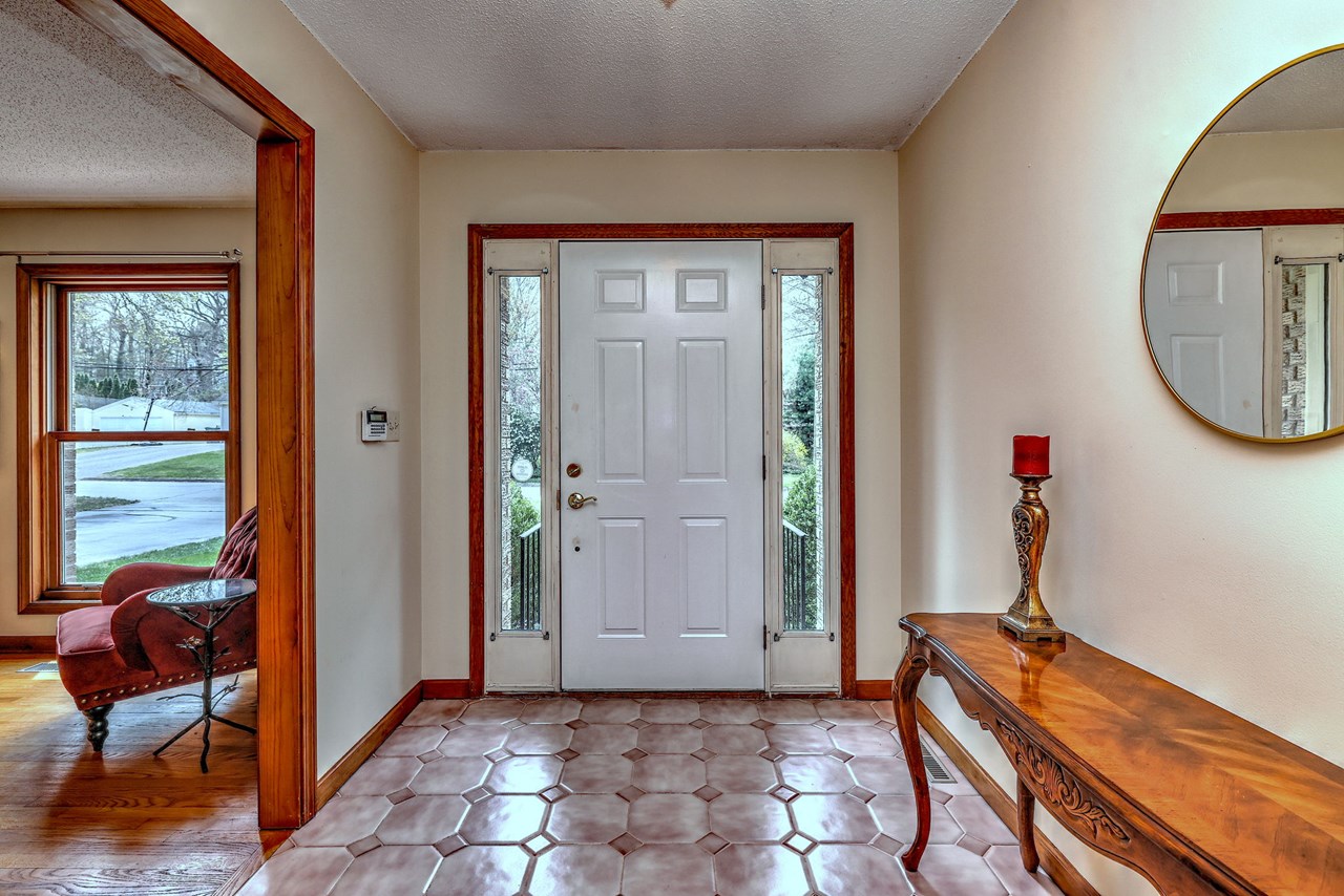 this isn't just an entryway - it's a new beginning.