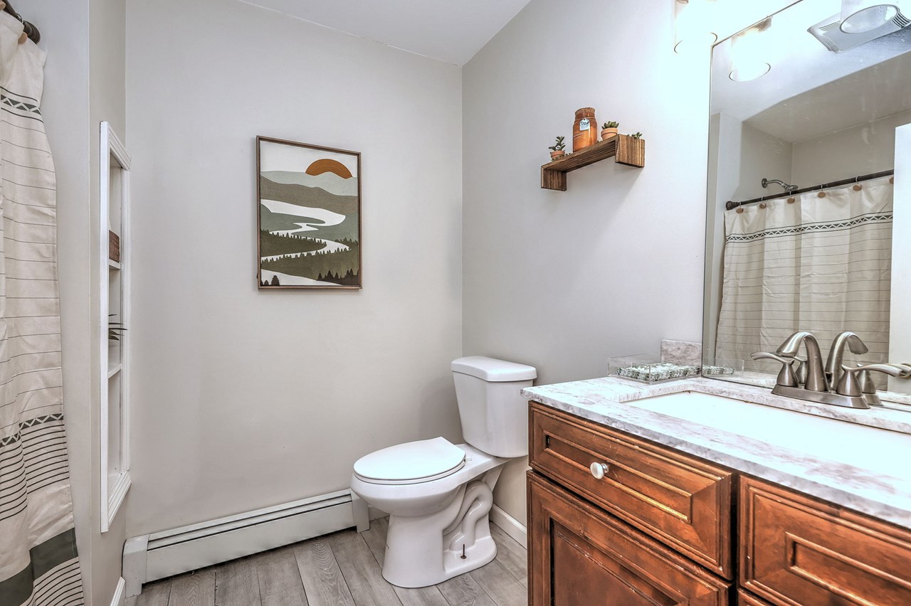 hall bathroom.