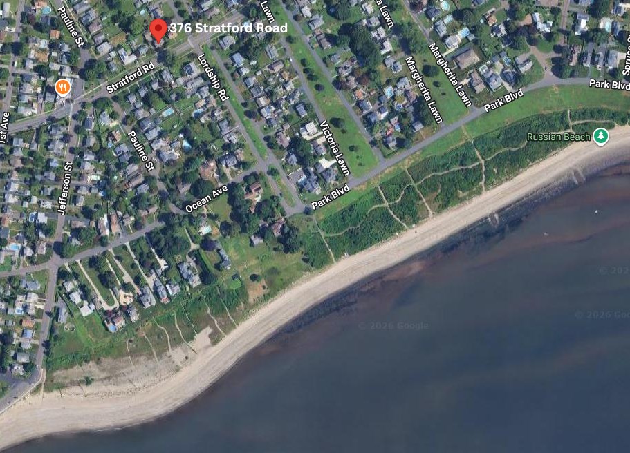 coastal living - just a short stroll to the beach.